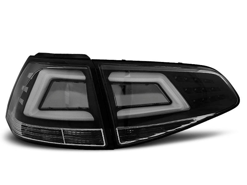Tuning-Tec LED Lightbar Rückleuchten für VW Golf 7 (VII) 13-17 schwarz / klar