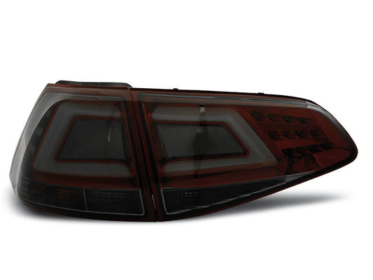 Tuning-Tec LED Lightbar Rückleuchten für VW Golf 7 (VII) 13-17 schwarz / rauch