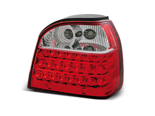 Tuning-Tec LED Rückleuchten für VW Golf 3 (III) 91-97 rot/klar
