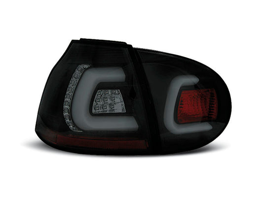 Tuning-Tec LED Lightbar Rückleuchten für VW Golf 5 (V) 03-09 schwarz/rauch