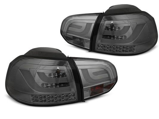 Tuning-Tec LED Lightbar Rückleuchten für VW Golf 6 (VI) 08-12 chrom/rauch