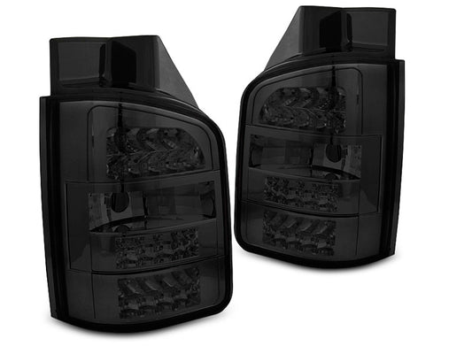 Tuning-Tec LED Rückleuchten für VW T5 GP 10-15 schwarz/rauch (Doppeltürer)