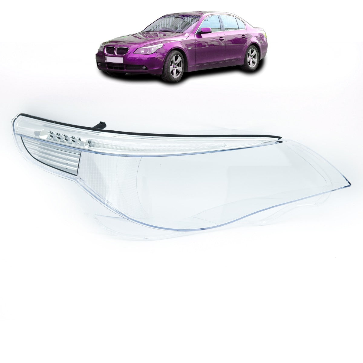 Scheinwerferlinse Rechts passend für BMW 5er E60 E61 2003-2007