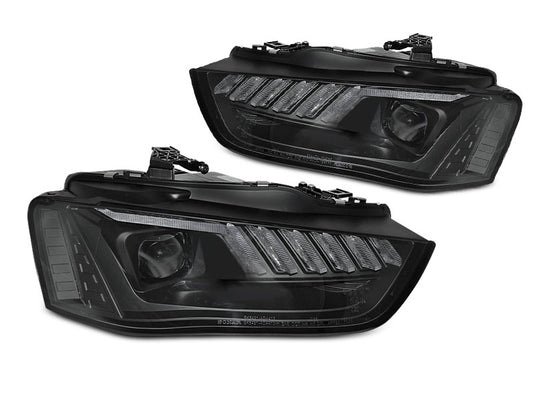 Tuning-Tec Xenon LED Tagfahrlicht Scheinwerfer für Audi A4 8K B8 Lim./Avant/Cabrio 12-15 schwarz dynamisch