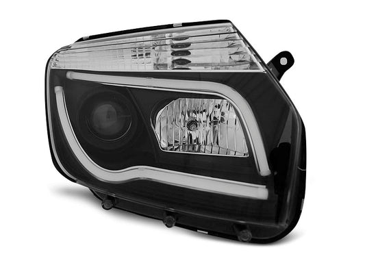 Tuning-Tec LED Tagfahrlicht Scheinwerfer für Dacia Renault Duster 10-14 schwarz LTI