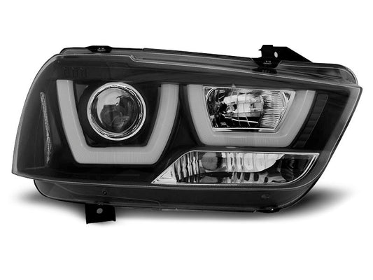 Tuning-Tec LED Angel Eyes Scheinwerfer für Dodge Charger LX II 11-15 schwarz LTI