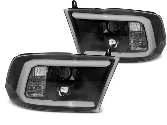 Tuning-Tec LED Tagfahrlicht Scheinwerfer für Dodge RAM 09-18 schwarz