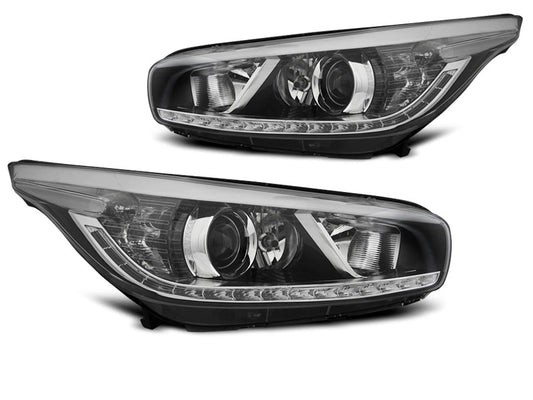 Tuning-Tec LED Tagfahrlicht Scheinwerfer für Kia Ceed II 12-18 schwarz