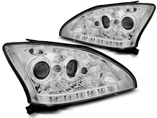 Tuning-Tec LED Tagfahrlicht Scheinwerfer für Lexus RX 330/350 03-08 chrom