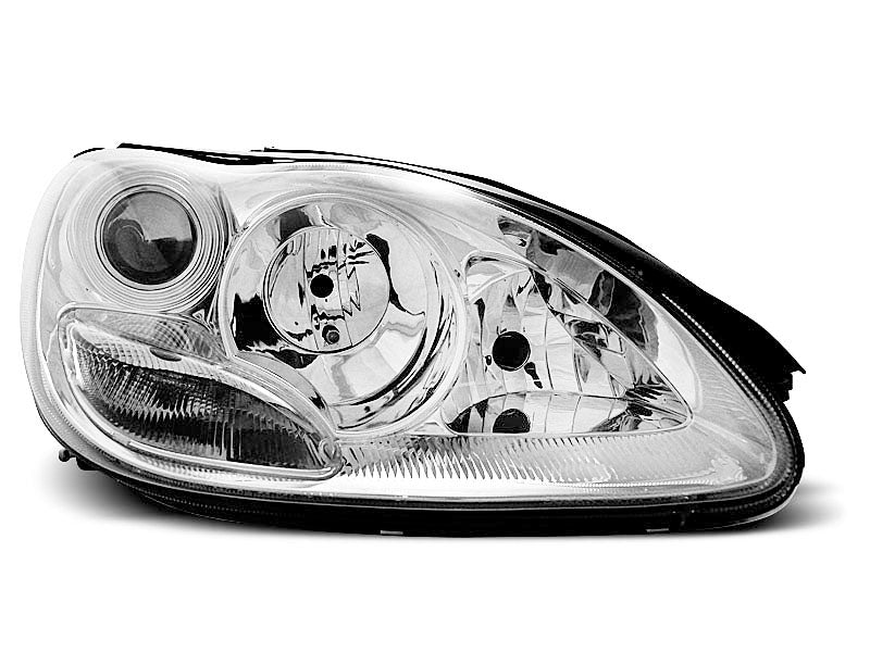 Tuning-Tec Klarglas Scheinwerfer für Mercedes Benz S-Klasse W220 98-05 chrom
