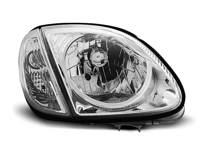 Tuning-Tec Klarglas Scheinwerfer für Mercedes Benz SLK R170 96-04 chrom