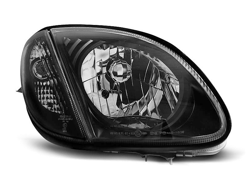 Tuning-Tec Klarglas Scheinwerfer für Mercedes Benz SLK R170 schwarz
