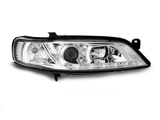 Tuning-Tec LED Tagfahrlicht Scheinwerfer für Opel Vectra B 95-98 chrom