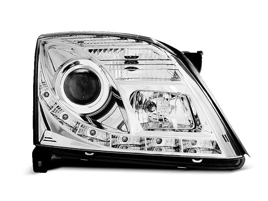Tuning-Tec LED Tagfahrlicht Scheinwerfer für Opel Vectra C / Signum 02-05 chrom
