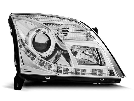 Tuning-Tec LED Tagfahrlicht Scheinwerfer fürOpel Vectra C / Signum 02-05 chrom