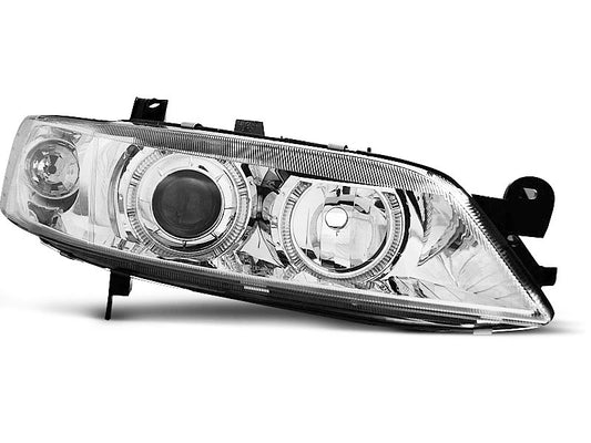 Tuning-Tec Angel Eyes Scheinwerfer für Opel Vectra B Facelift 99-02 chrom