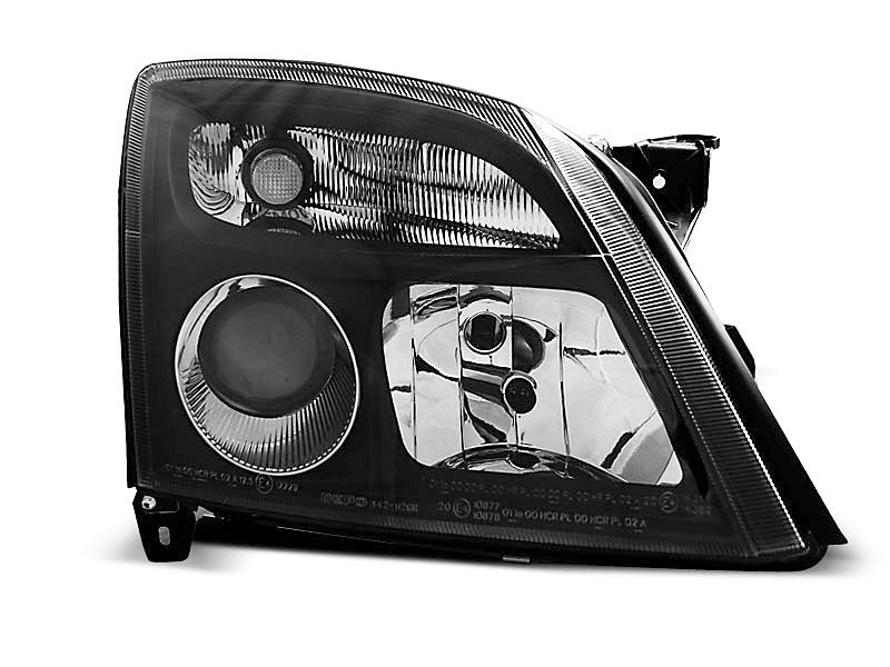 Tuning-Tec Klarglas Scheinwerfer für Opel Vectra C 02-05 schwarz