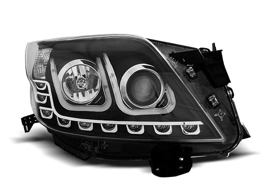 Tuning-Tec LED Tagfahrlicht Scheinwerfer für Toyota Land Cruiser 150 09-13 schwarz