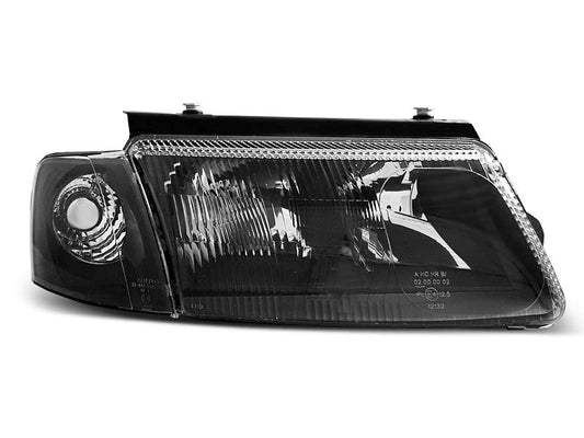 Tuning-Tec Klarglas Scheinwerfer für VW Passat B5 3B 96-00 schwarz