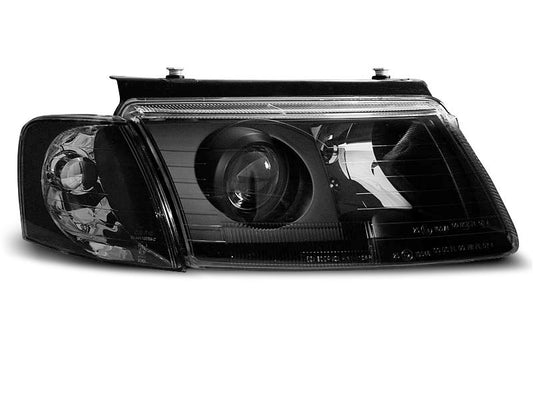 Tuning-Tec Klarglas Xenon Scheinwerfer für VW Passat 3B (B5) 96-00 schwarz