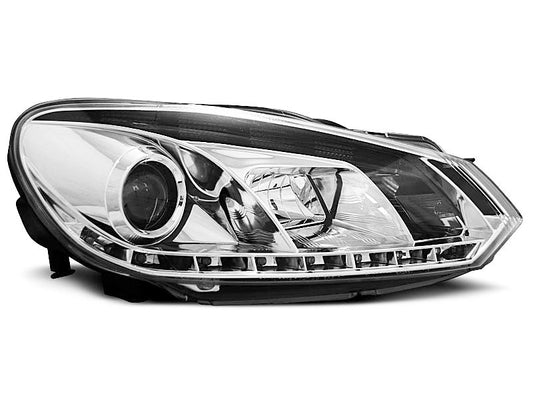 Tuning-Tec LED Tagfahrlicht Scheinwerfer für VW Golf 6 08-12 chrom