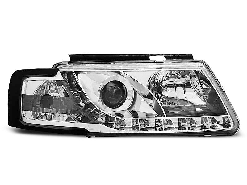 Tuning-Tec LED Tagfahrlicht Scheinwerfer für VW Passat 3B (B5) 96-00 chrom