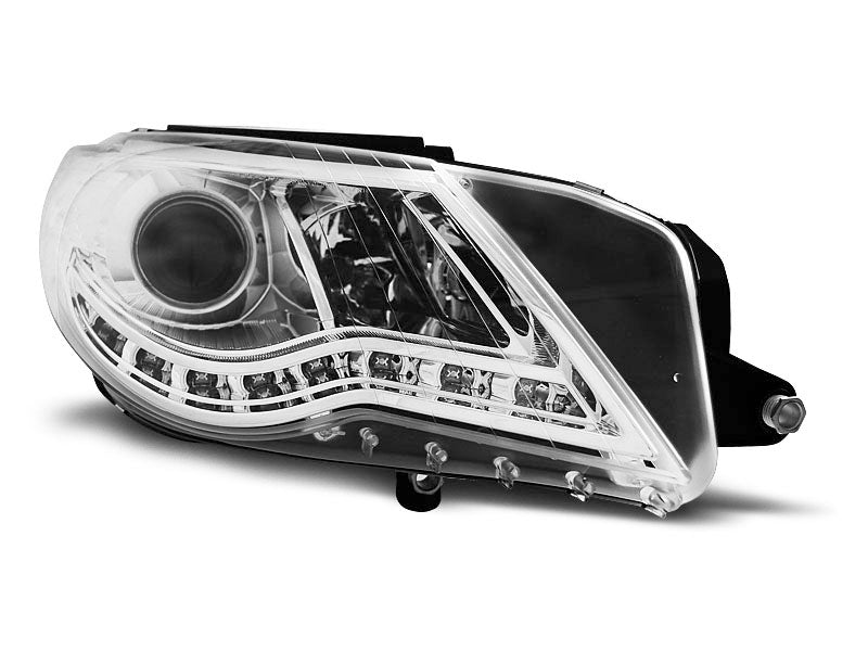 Tuning-Tec LED Tagfahrlicht Scheinwerfer für VW Passat CC 08-12 chrom