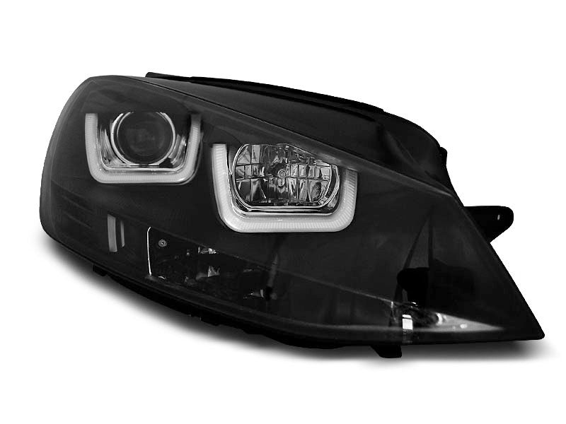 Tuning-Tec LED Tagfahrlicht Scheinwerfer für VW Golf 7 12-17 schwarz