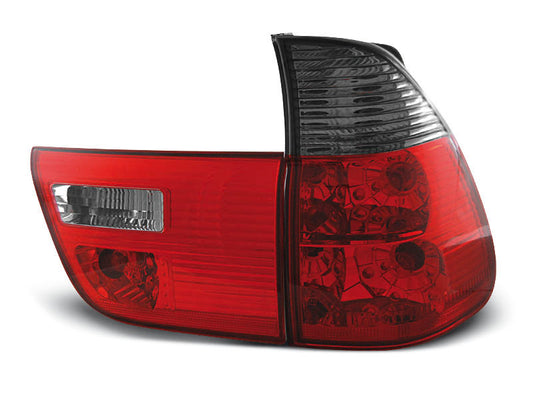 Tuning-Tec Rückleuchten für BMW X5 E53 99-06 rot/rauch