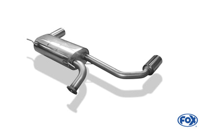 Mazda MX5 Typ NA Endschalldämpfer Ausgang rechts/links - 1x90 Typ 13 rechts/links