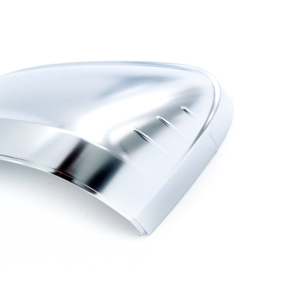 Matt-Silbernes Spiegelkappen-Set RS4-Stil für AUDI A4 B8 8K ABS-Kunststoff