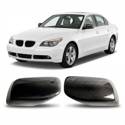 Seitenspiegelabdeckungset Carbon passend für BMW 5er E60 E61 2003-2007