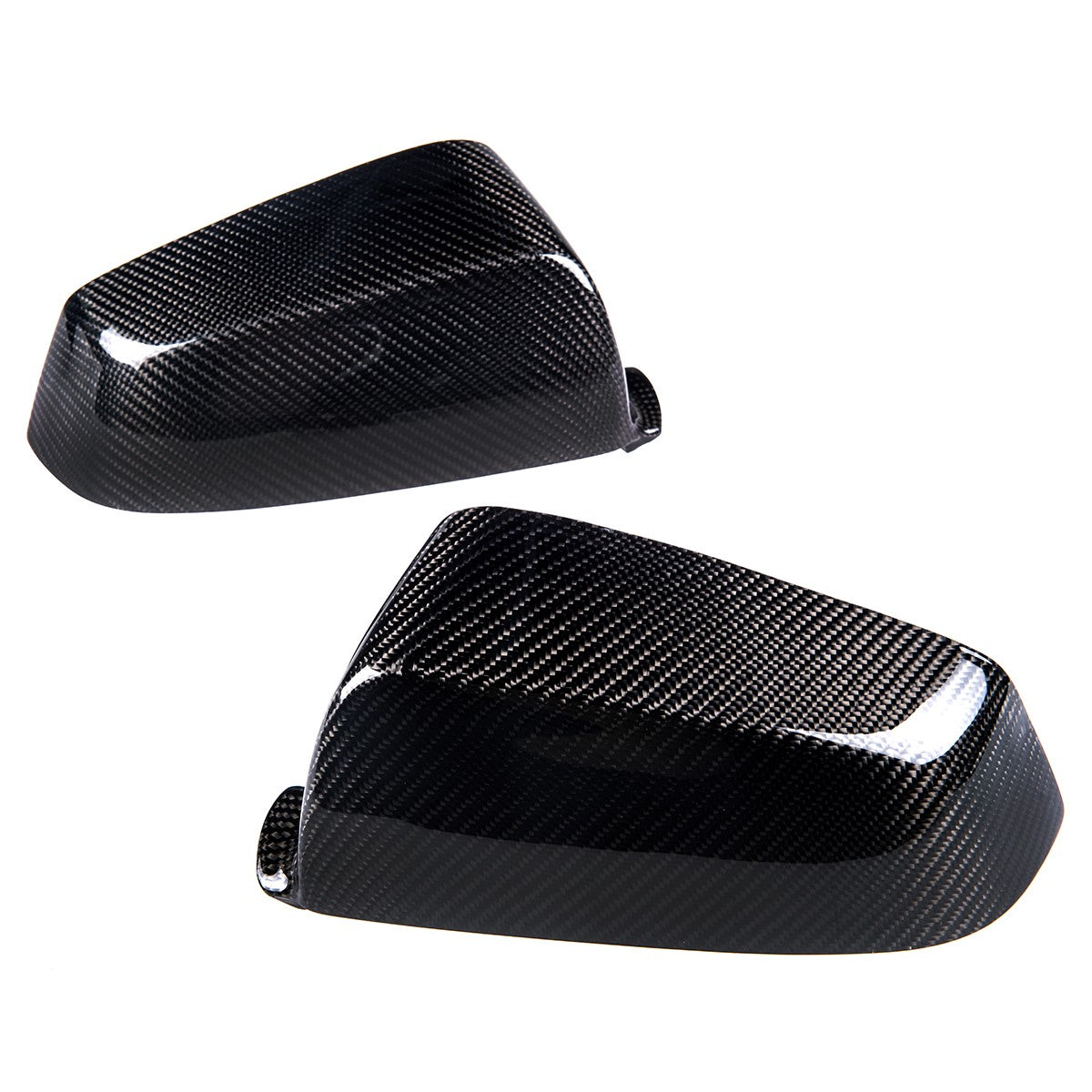 Seitenspiegelabdeckungset Carbon passend für BMW 5er E60 E61 2007-2010