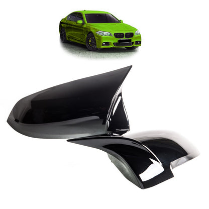 Spiegelabdeckungen Hochglanz Schwarz passend für BMW 5er F10 F11 2014-2017