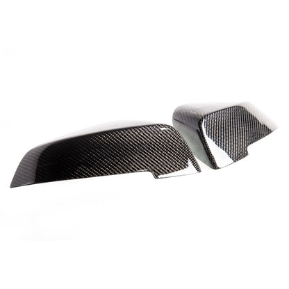 Seiten Spiegelabdeckungen Carbon-Optik Set passend für BMW 5 6 7er 2014-2017