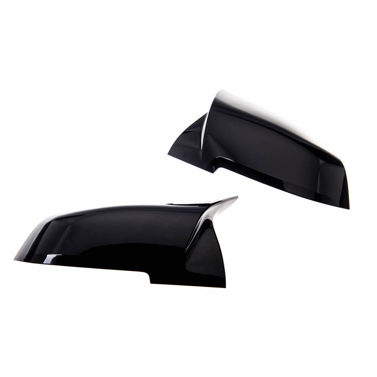 Hochglanz Schwarz Spiegelabdeckungen passend für BMW 1 2 3 4er F20-F36 2012-2019