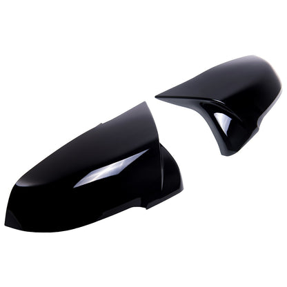 Spiegelabdeckungen Set Hochglanz Schwarz passend für BMW X1 F48 2015-2022
