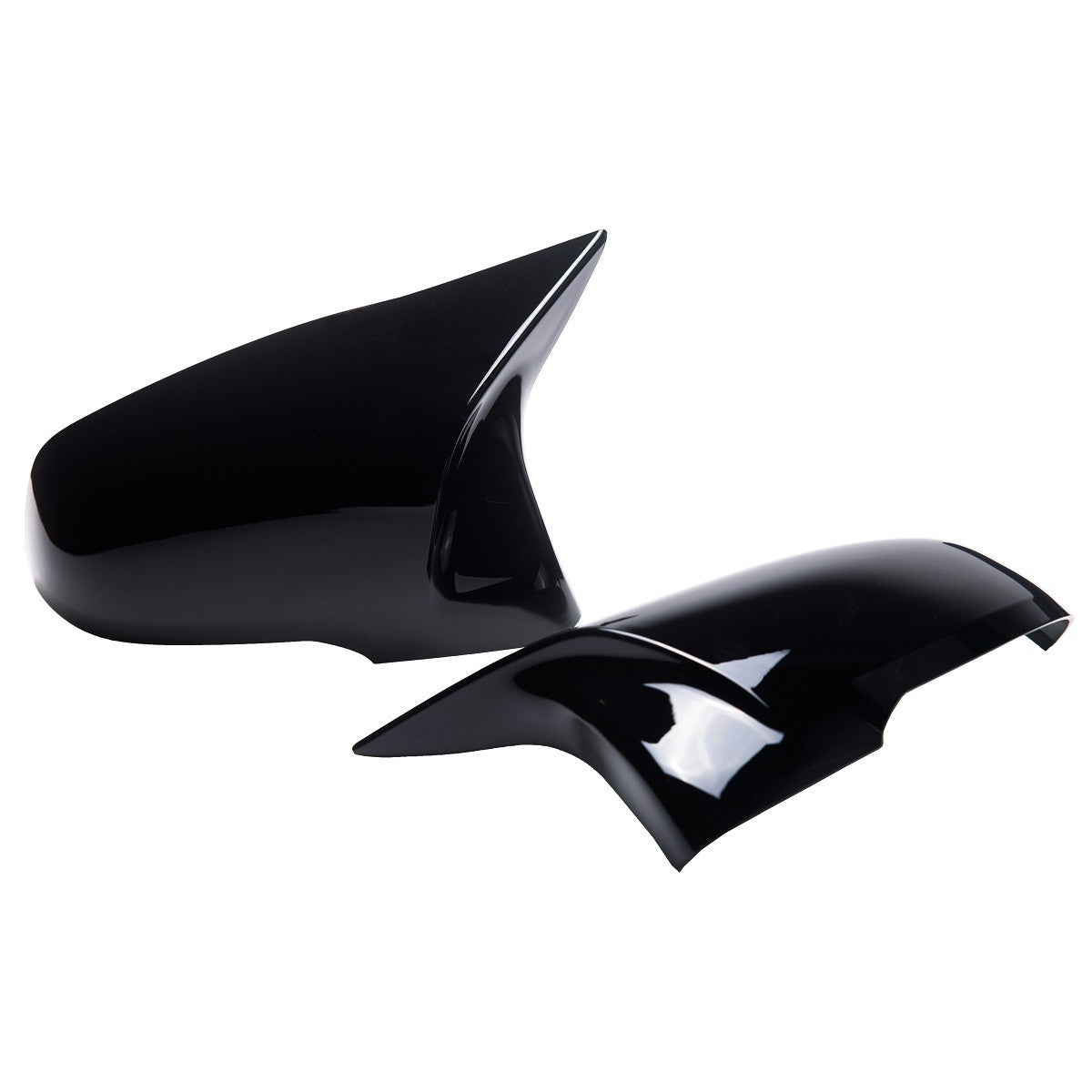 Spiegelabdeckungen Set Hochglanz Schwarz passend für BMW X1 F48 2015-2022
