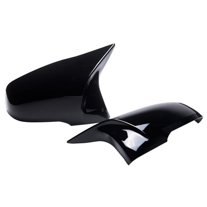 Spiegelabdeckungen Set Hochglanz Schwarz passend für BMW X1 F48 2015-2022