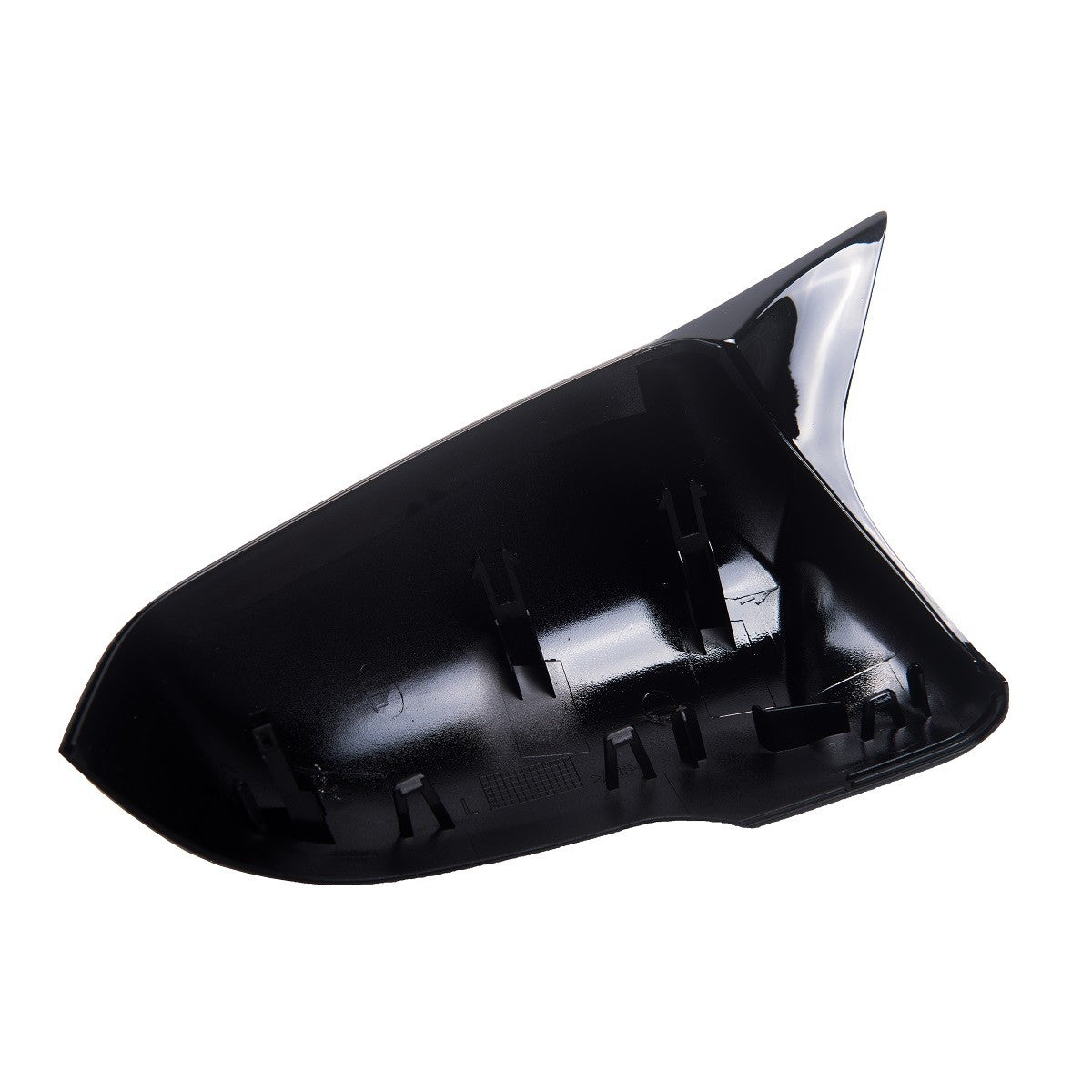 Spiegelabdeckungen Set Hochglanz Schwarz passend für BMW X1 F48 2015-2022