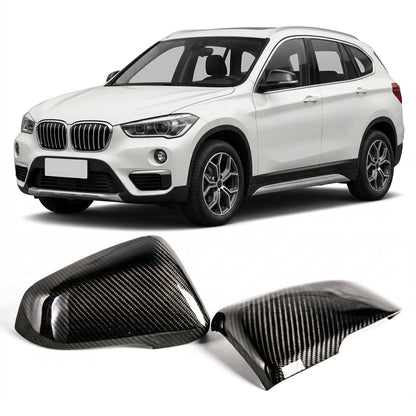 Seitenspiegelabdeckungen Set Carbon passend für BMW X1 (F48) 2015-2022