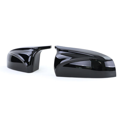 Spiegelabdeckungen Set Hochglanz Schwarz passend für BMW X5 E70 X6 E71 2007-2014