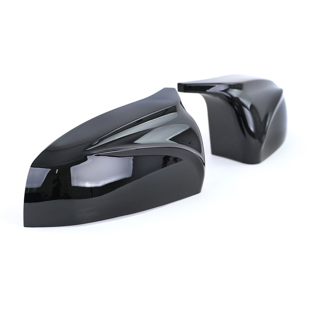 Spiegelabdeckungen Set Hochglanz Schwarz passend für BMW X5 E70 X6 E71 2007-2014