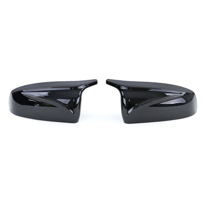 Spiegelabdeckungen Set Hochglanz Schwarz passend für BMW X5 E70 X6 E71 2007-2014