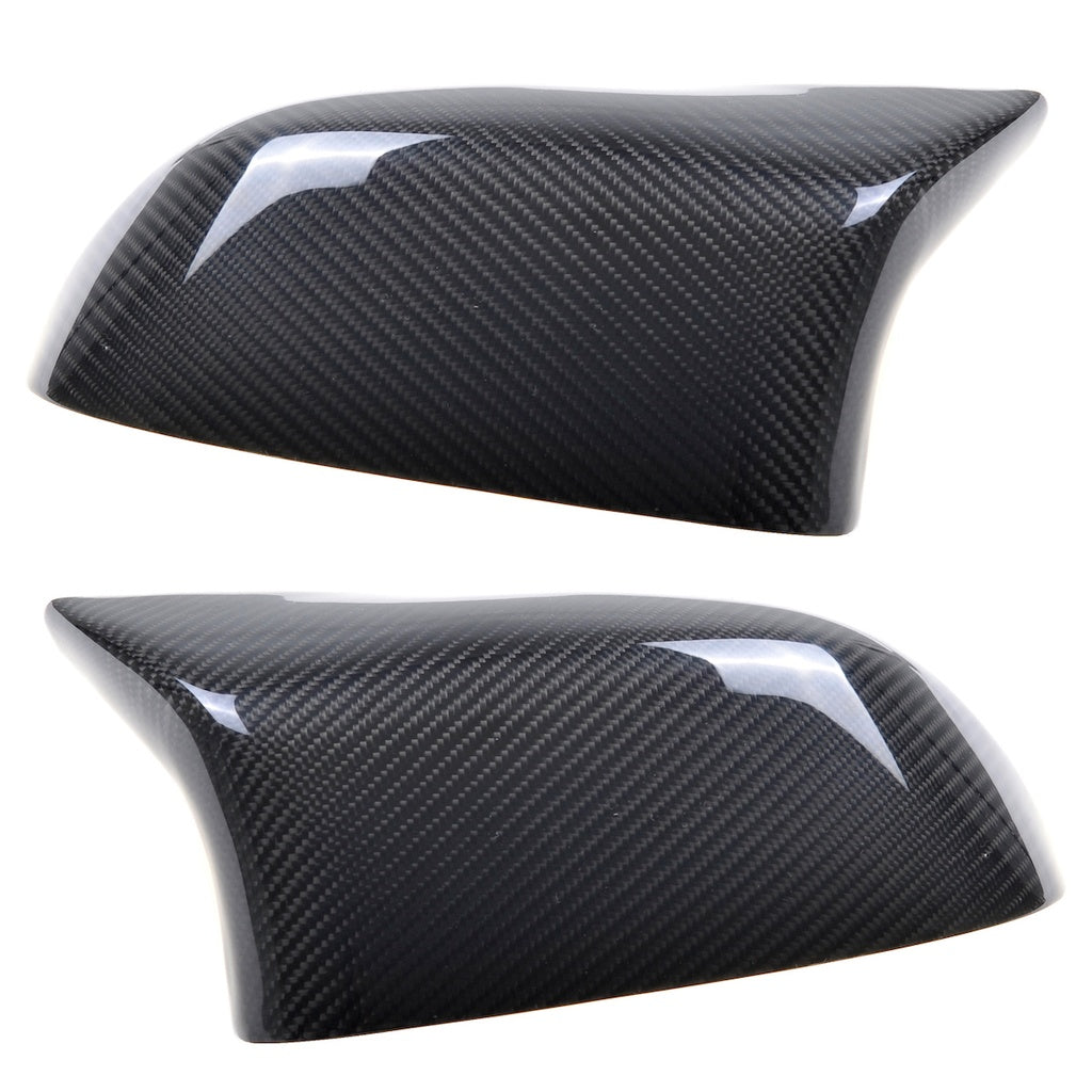 M-Style Carbon Seitenspiegel Abdeckungsset für BMW X3 F25 X4 F26 X5 F15 X6 F16 Facelift 2014-2018