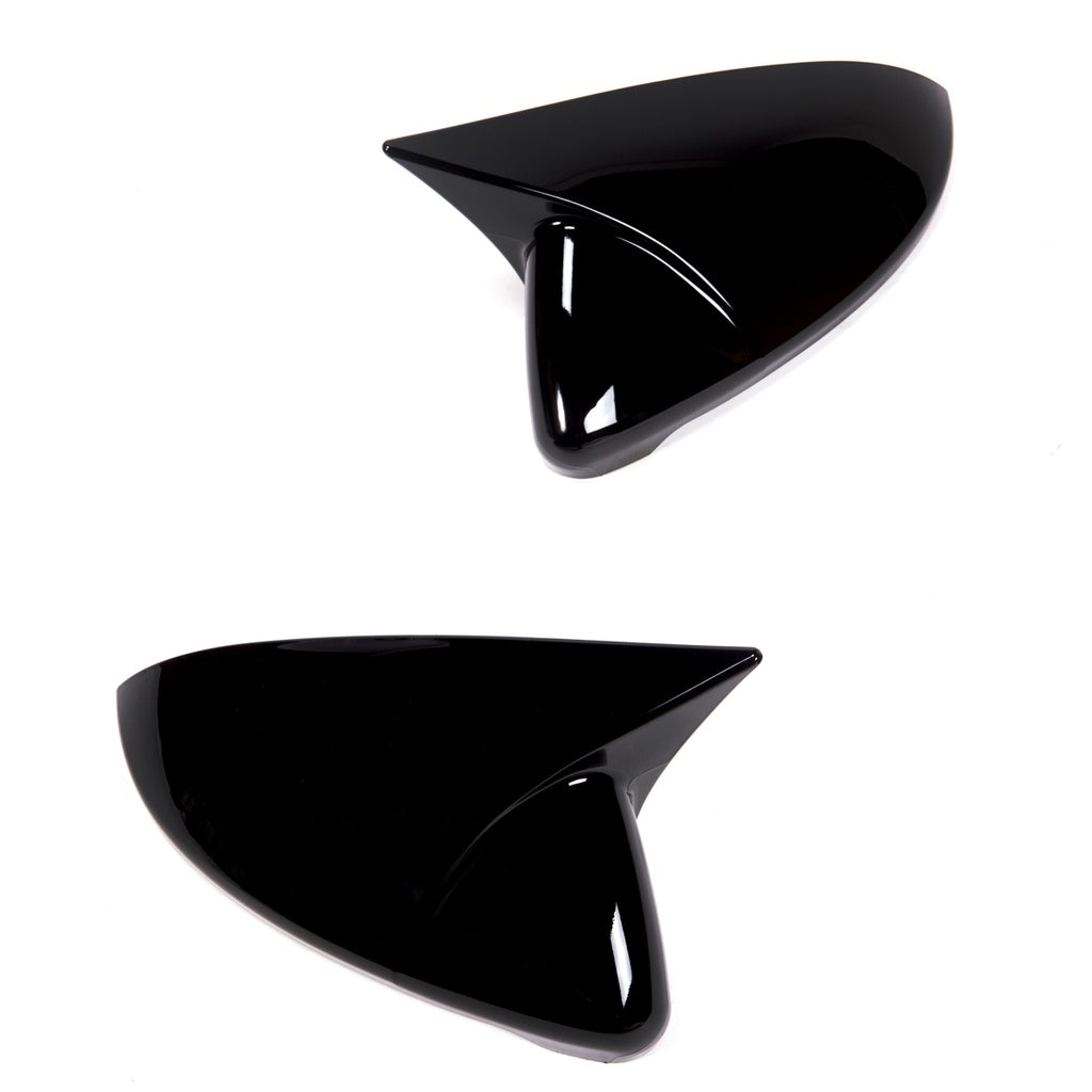 Spiegelkappen-Set Glanz Schwarz für VW Golf 7 Modell 2012-2019