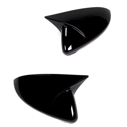 Spiegelkappen-Set Glanz Schwarz für VW Golf 7 Modell 2012-2019