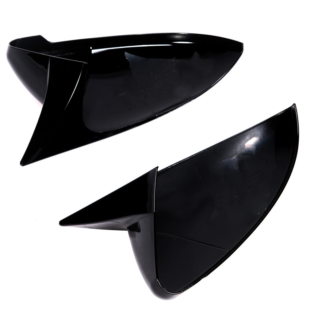 Spiegelkappen-Set Glanz Schwarz für VW Golf 7 Modell 2012-2019