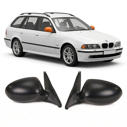 Elektrisch beheizbare klappbare Seitenspiegel Set passend für BMW 5er E39 1996-2003
