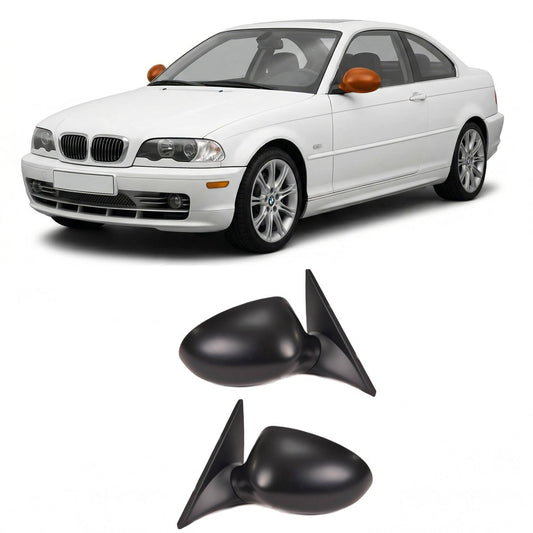 Elektrisch beheizbare Seitenspiegel passend für BMW 3er E46 Coupé Cabrio 99-06